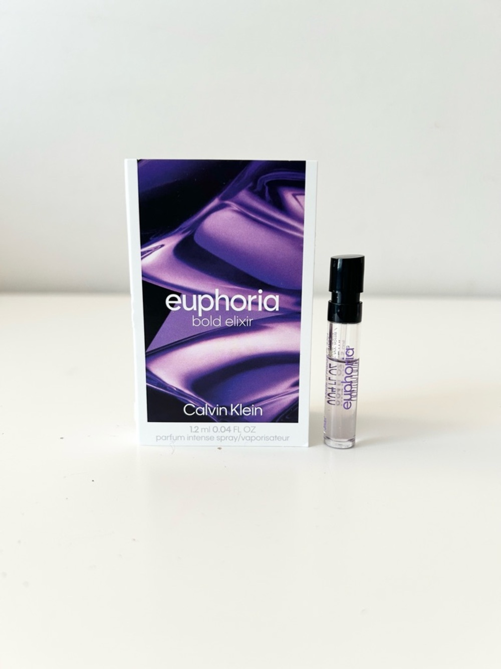 🌸CALVIN KLEIN Euphoria Bold Elixi Parfum Intense Vial Spray Sample 1.2 mL